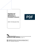 Regulation and Supervision of Microfinance: A Conceptual Framework