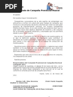 Modelo de carta de solicitud de donación  Iglesia 