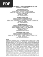 BENEFÍCIOS E BARREIRAS À ADOÇÃO DE MELHORES PRÁTICAS DE