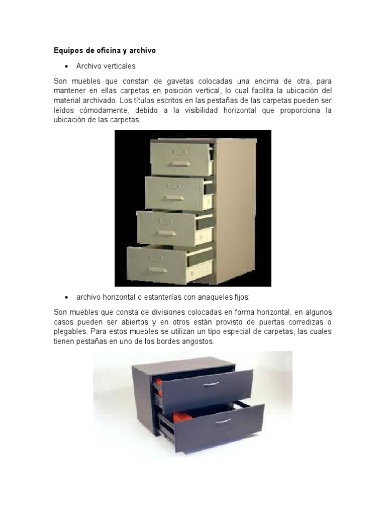 Equipos de Oficina y Archivo | PDF | Archivo de computadora | Hardware de  la computadora, image size:768x1024
