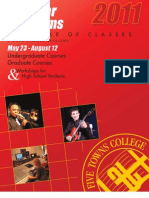 Five Towns College 2011 Summer Programs Catalog