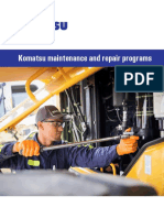 Komatsu Maintenance and Repair Programs