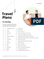 Making Travel Plans: Episode 1