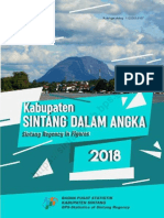 Kabupaten Sintang Dalam Angka 2018