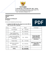 Perkiraan Biaya A.N Ristiana Ari Widaryanti - 27 Desember 2019 - Oke