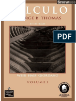 Calculo Volume 1 - George B. Thomas 11 Ed
