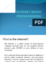 Internet Based Programming