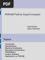 Param Padma Supercomputer: Vishal Bakshi Aditya Polumetla