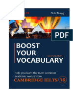 Boost Your Vocabulary Cambridge IELTS 16 - Dinh Thang - A&M IELTS