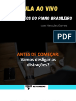 PDF Da Aula Ao Vivo Fundamentos Do Piano Brasileiro