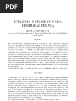 Literatura industria cultural e formação humana
