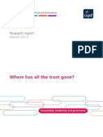 CIPD 2012 - Where Has All The Trust Gone?