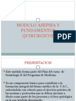 Tema 1y 2.historia de La Asepsia y Del Lavado de Manos - Clasificacion de Las Cirugia