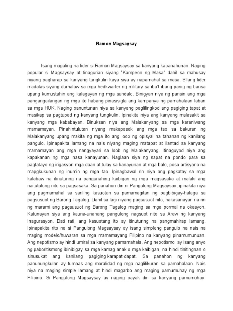 Pagsisiyasat Sa Mga Nagawa NG Mga Naging | PDF