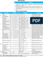 Instrucoes MIPS