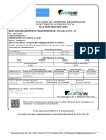 Formato Unico de Extracto Del Contrato Del Servicio Publico de Transporte Terrestre Automotor Especial