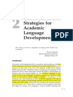 Strategies For Academic Language Development