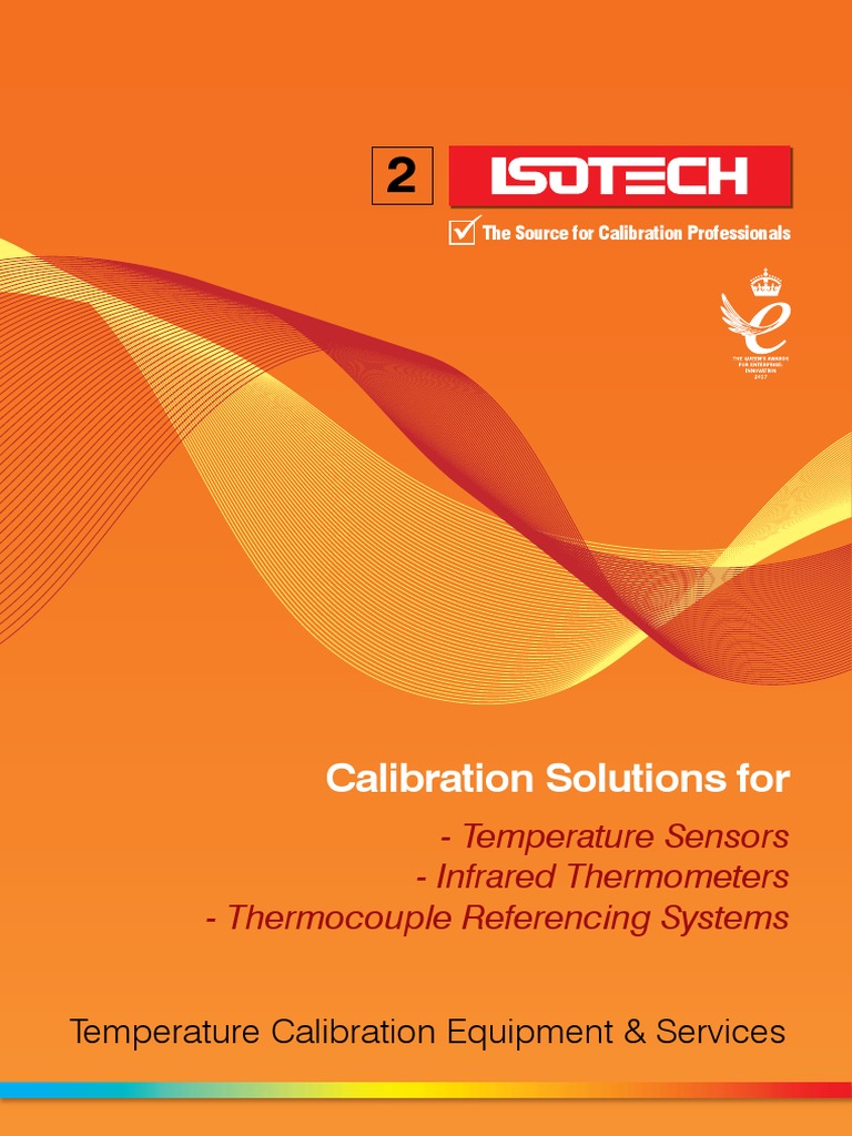 Calibration Solutions For: - Temperature Sensors - Infrared ...