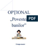 Optional Povestea Banilor