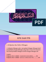 KPK Dan FPB Part 1