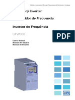 WEG CFW300 User Manual 10003325037 en Es Pt