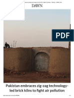 Pakistan Embraces Zig-Zag Technology-Led Brick Kilns To Fight Air Pollution