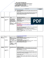 PLAN de TRABAJO 27 de Septiembre Al 1ro de Octubre 1ro b