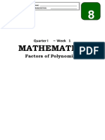Mathematics: Factors of Polynomials