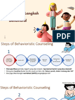 Langkah-Langkah Konseling Behavioral