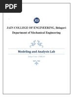 Ansys Lab Manual 2020-2