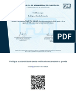 Certificado FIA Bootcamp