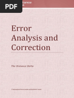 M1 Error Analysis