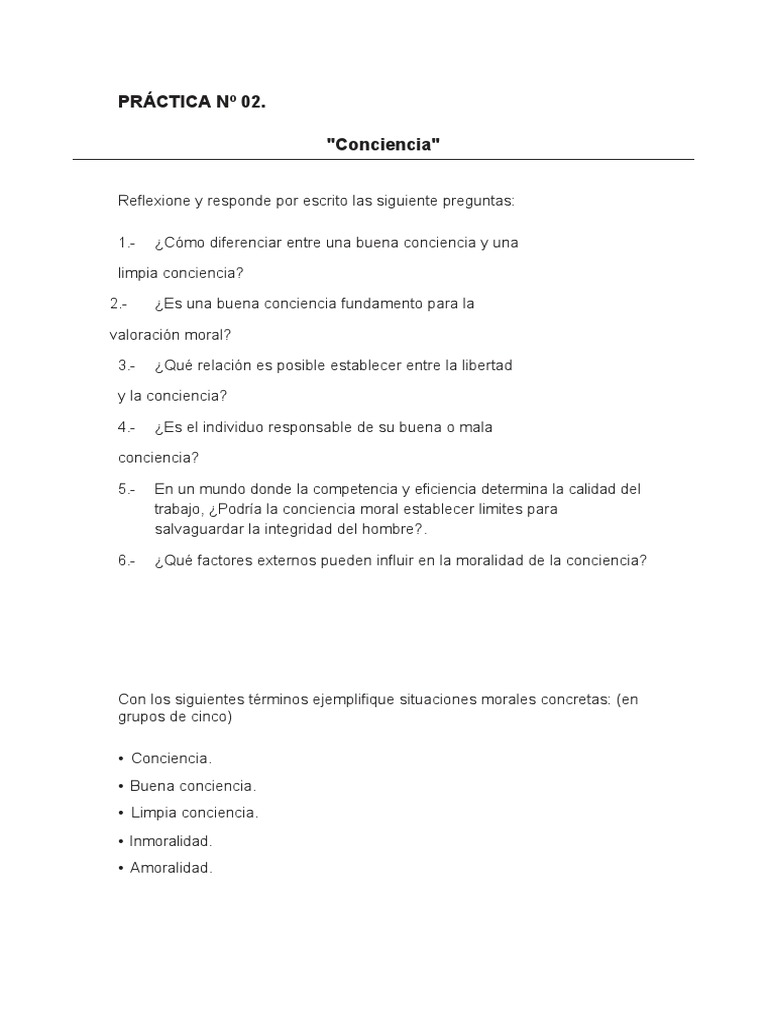 Práctica #02 | PDF | Crecimiento personal y profesional