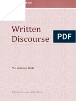 M1 Written Discourse