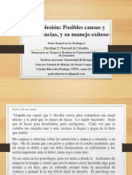 Auto Lesion, Causas Consecuencias y Tratamiento