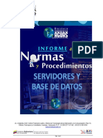 Manual de Normas y Procediementos de Servidores y Base de Datos