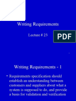 Software Requirement Lecture-23