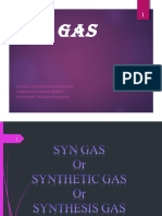 Syn Gas: Nomula Devadeekshith B130943Ch Omprakash Hada B130980Ch Poluparthi Jagadish B130322Ch