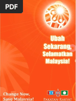 Pakatan Agenda: Change Now, Save Malaysia
