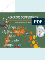 Infografia Principales Caracteristicas de Un Mercado Competitivo