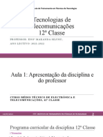 Modulação e Conceitos de Ondas em Telecomunicações