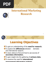 Lecture International Marketing Research