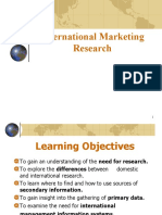 Lecture International Marketing Research