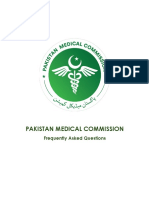 Pakistani Medical Commision Faqs