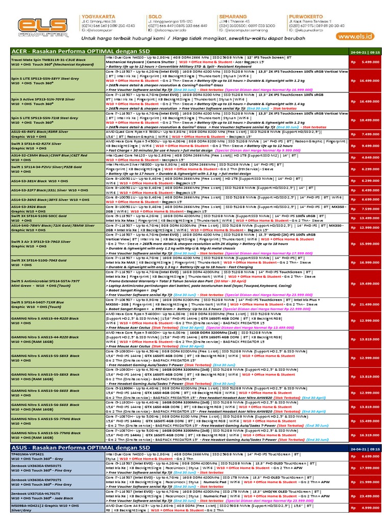 ELS 24 April 2021 | PDF | Advanced Micro Devices | Electronics