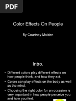 Color Effects On People