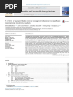 2016 A Review of Pumped Hydro Energy Storage Development in Significant International Electricity Markets