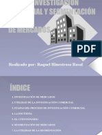Tema 3-Investigación Comercial y Segmentación de Mercados-Raquel Hinestrosa Rosal