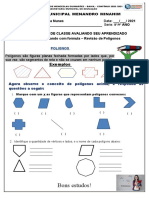 Atividade de Classe Sobre Trabalhando Com Formulas