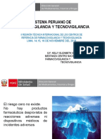 Sistema Peruano Farmacovigilancia Tecnovigilancia